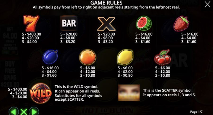 Hot To Burn 7 Deadly Freespins Symbols - bwin-belgium-fr
