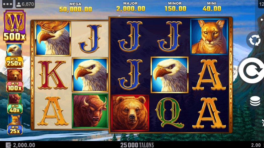 25000 Talons Slot - bwin-belgium-fr
