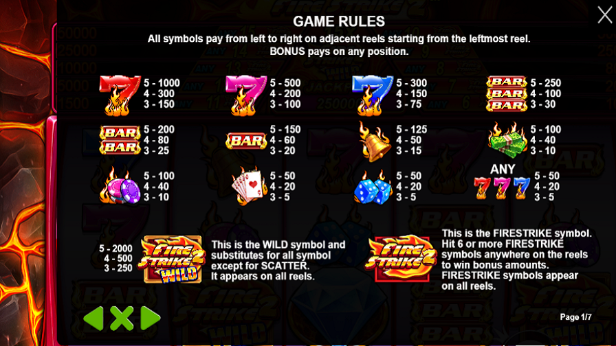 Fire Strike 2 Feature Symbols - bwin-belgium-fr