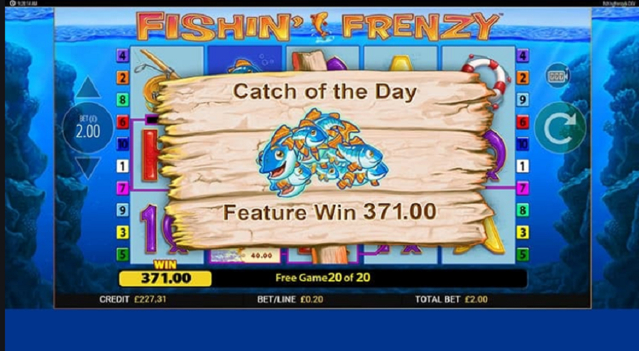 Fishin Frenzy Jackpot King Bonus - bwin-belgium-fr