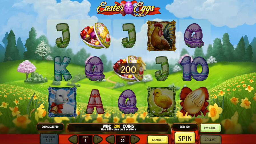 Easter Eggs Bonus - bwin-belgium-fr