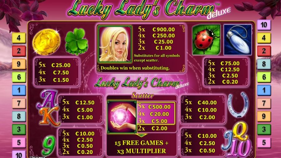 Lady Lucks Charm Deluxe Feature Symbols En - bwin-belgium-fr