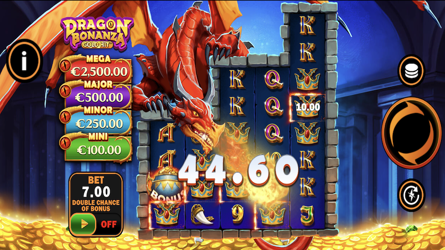 Gold Hit Dragon Bonanza Bonus  - bwin-belgium-fr