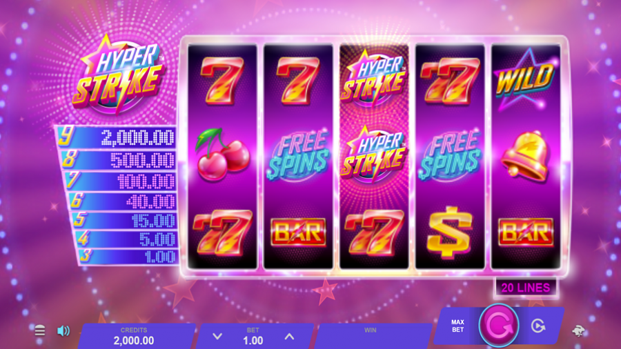 Hyper Strike Slot Eng - bwin-belgium-fr