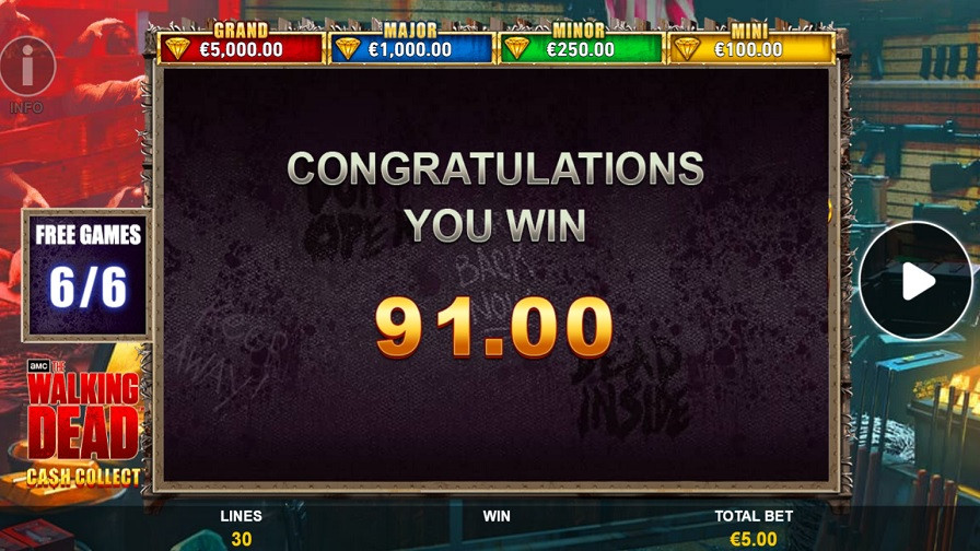 Walking Dead Cash Collect Bonus En - bwin-belgium-fr