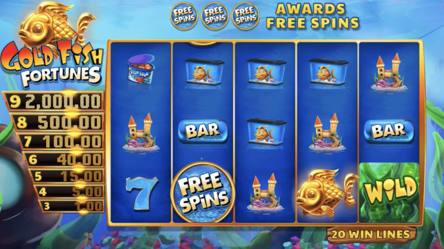 Goldfish Fortunes - bwin-belgium-fr