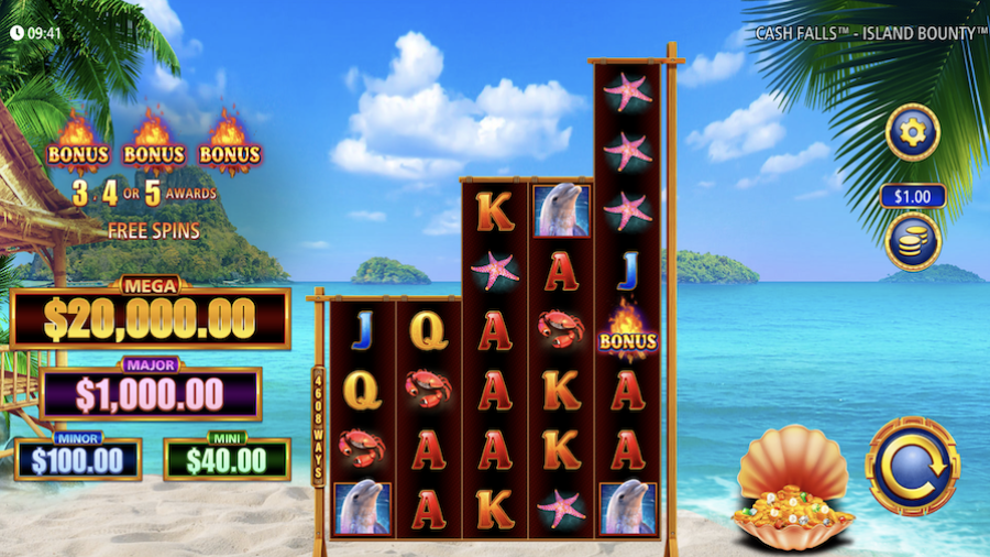 Cash Falls Island Bounty Slot - bwin-belgium-fr