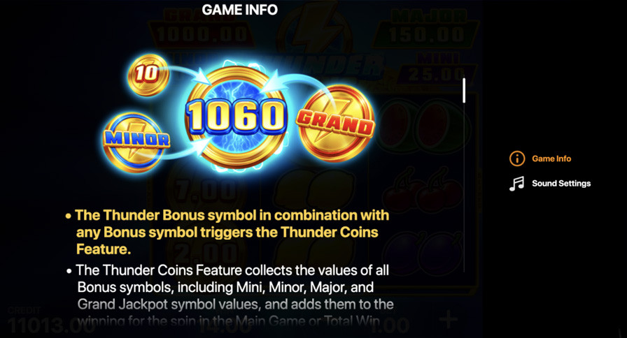 Thunder Coins Symbols - bwin-belgium-fr