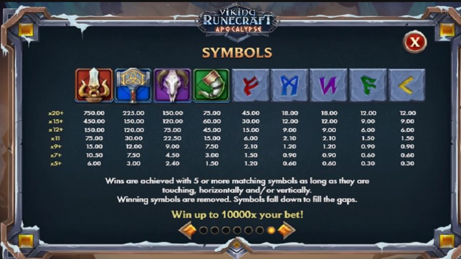 Viking Runecraft Apocalypse Feature Symbols - bwin-belgium-fr