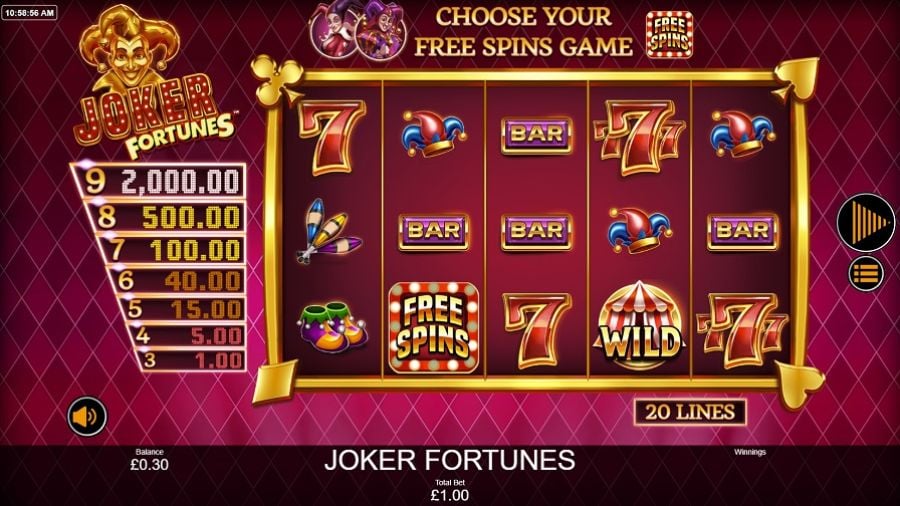 Joker Fortunes Slot Eng - bwin-belgium-nl