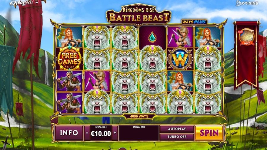 Kingdoms Rise Battle Beast Slot En - bwin-belgium-nl