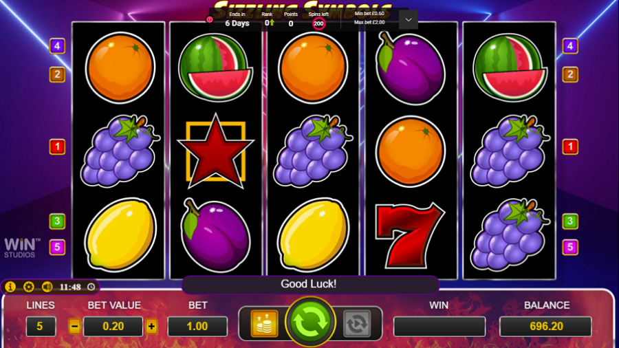 Sizzling Symbols Slot Eng - bwin-belgium-nl