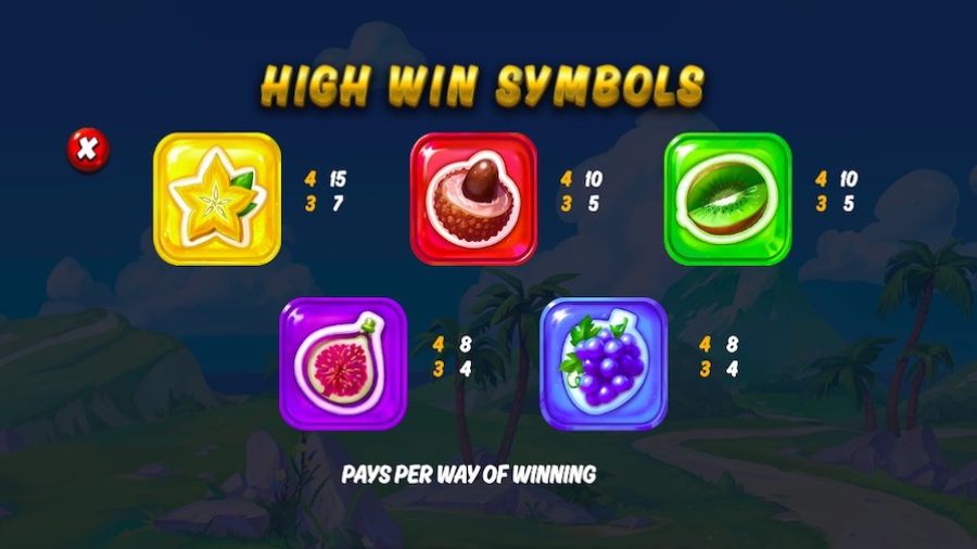 Fruity Showers Featured Symbols - bwin-belgium-nl