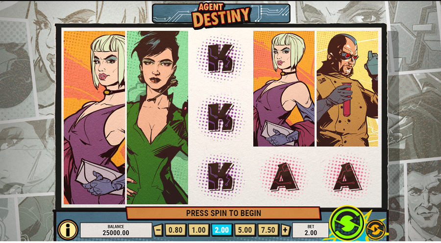 Agent Destiny Slot - bwin-belgium-nl