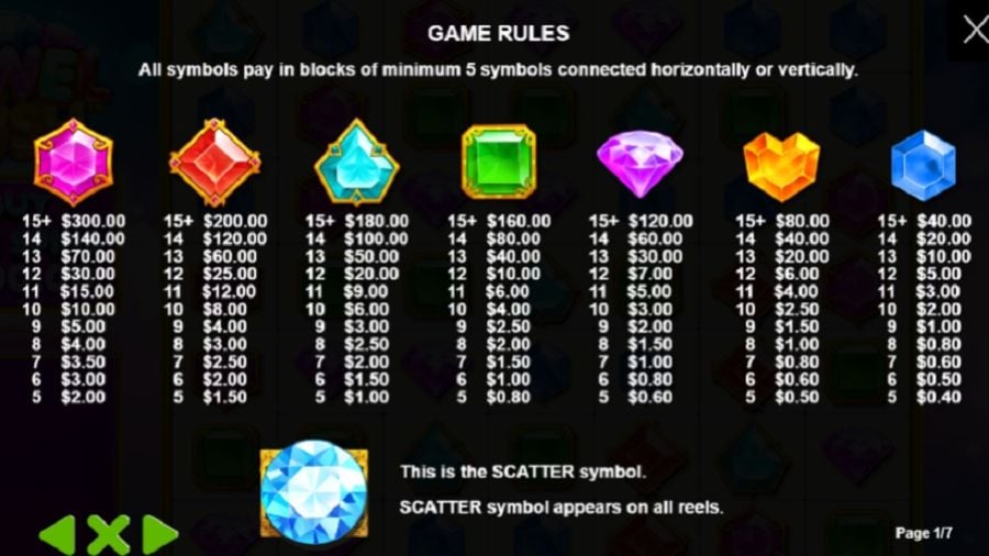 Jewel Rush Feature Symbols En - bwin-belgium-nl