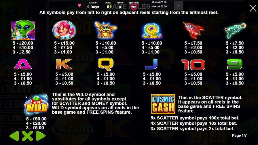 Cosmic Cash Feature Symbols Eng - bwin-belgium-nl