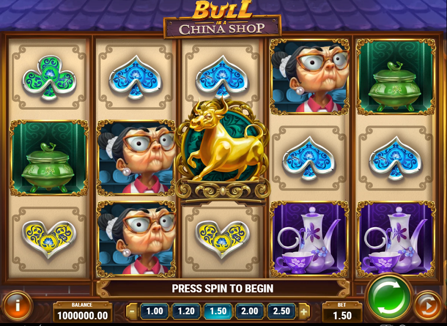 Bull In A China Shop Slot - bwin-belgium-nl