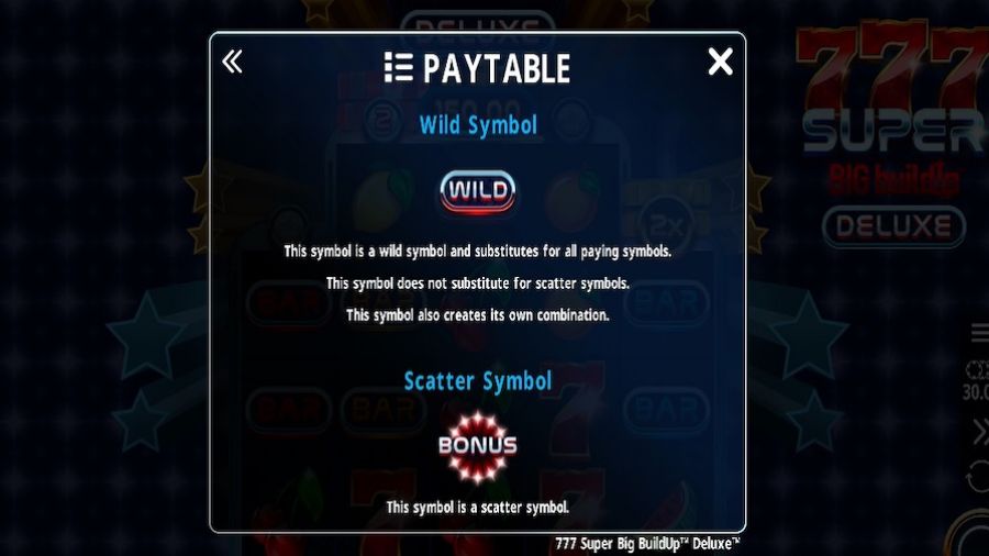 777 Super Big Buildup Feature Symbols - bwin-belgium-nl