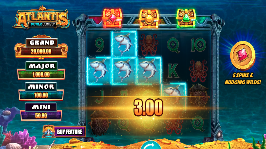 Atlantis Power Combo Bonus - bwin-belgium-nl