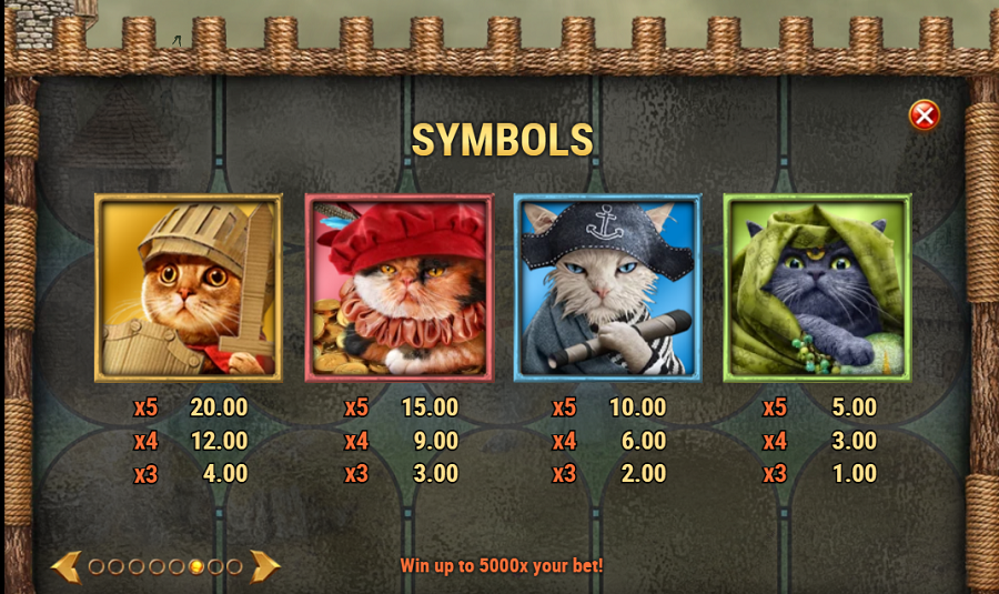 Feline Fury Feature Symbols - bwin-belgium-nl