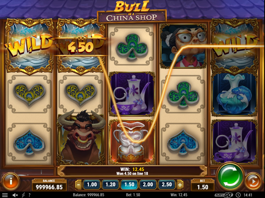 Bull In A China Shop Bonus - bwin-belgium-nl