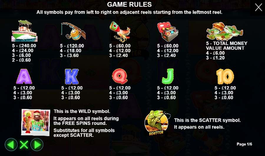 Bigger Bass Bonanza Feature Symbols - bwin-belgium-nl