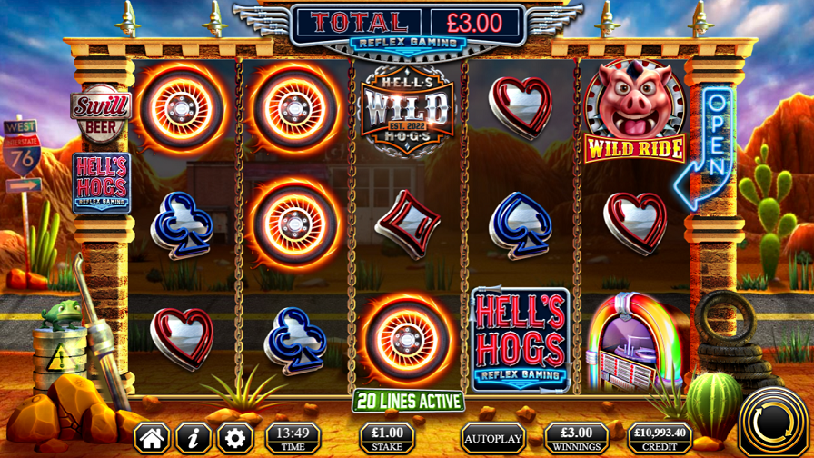 Hells Hogs Bonus - bwin-belgium-nl