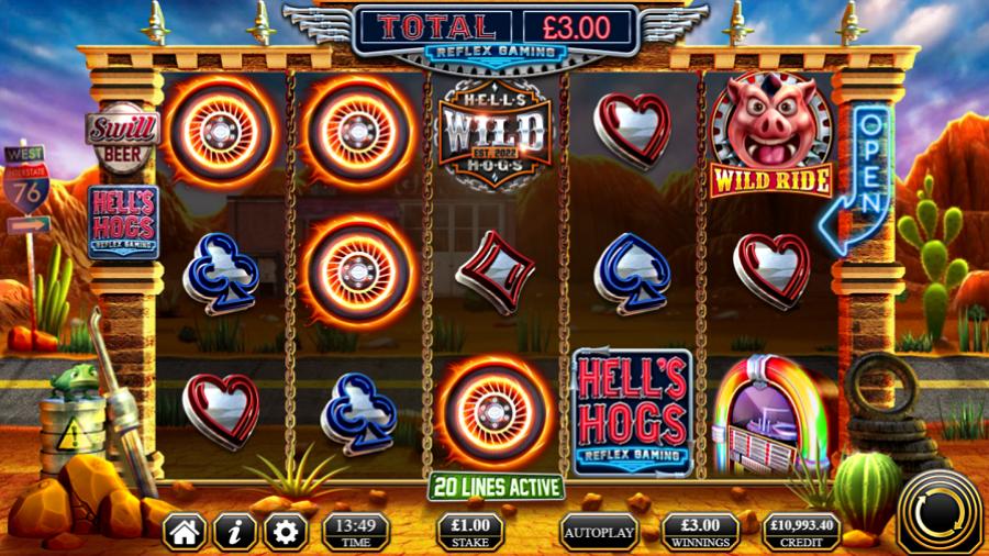 Hells Hogs Bonus - bwin-belgium-nl
