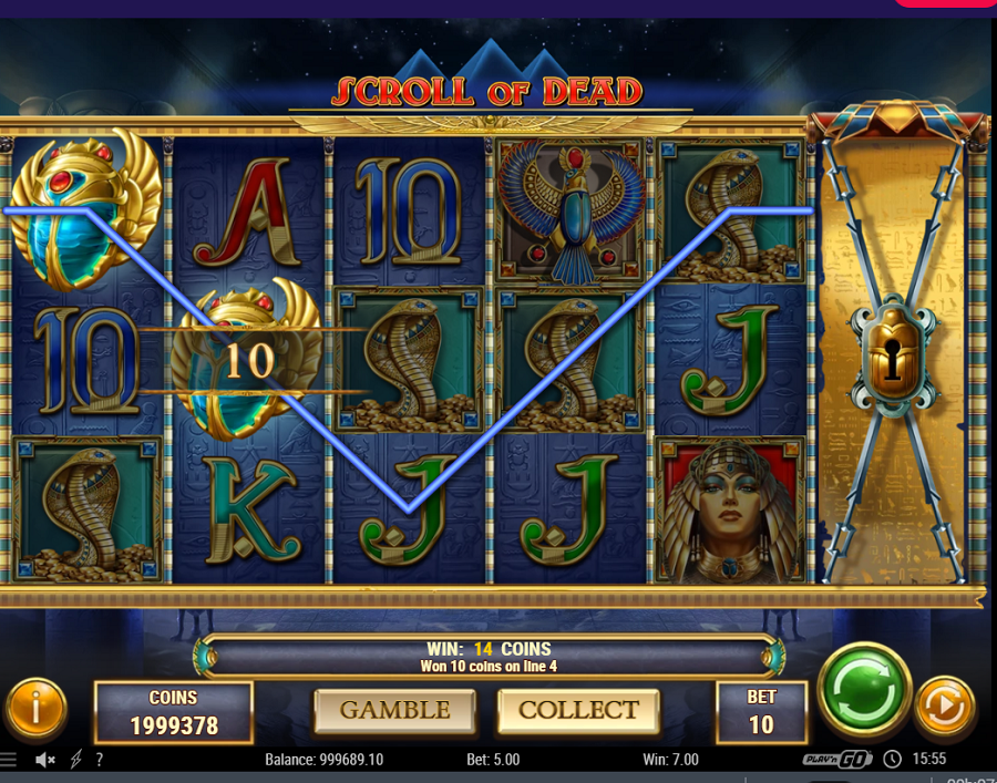 Scroll Of Dead Bonus - bwin-belgium-nl