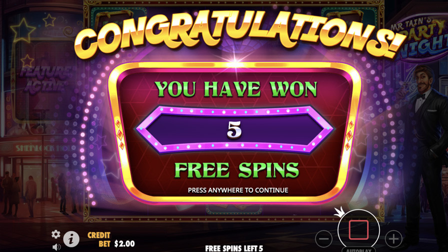 Mr Taines Party Night  Bonusjpg - bwin-belgium-nl