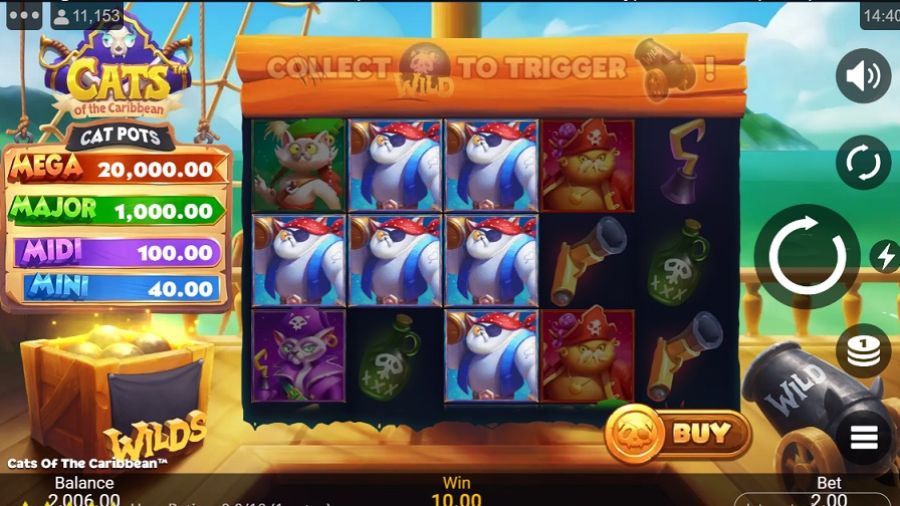 Cats Of The Caribbean Bonus En - bwin-belgium-nl