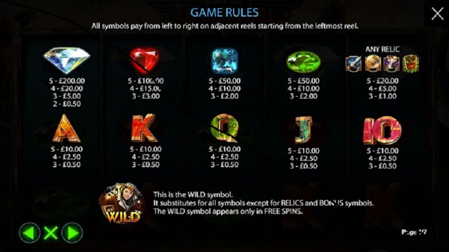 Spirit Of Adventure Feature Symbols Eng - bwin-belgium-nl