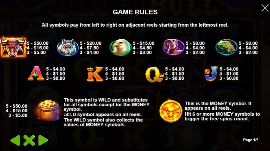 Black Bull Feature Symbols En - bwin-belgium-nl