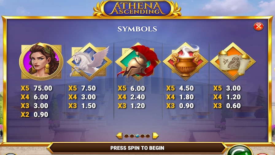 Athena Ascending Featured Symbols - bwin-belgium-nl