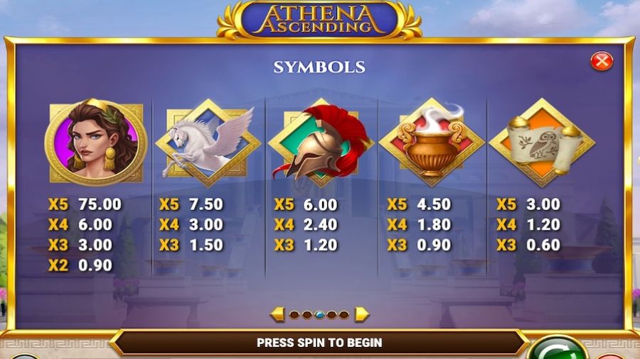 Athena Ascending Featured Symbols - bwin-belgium-nl